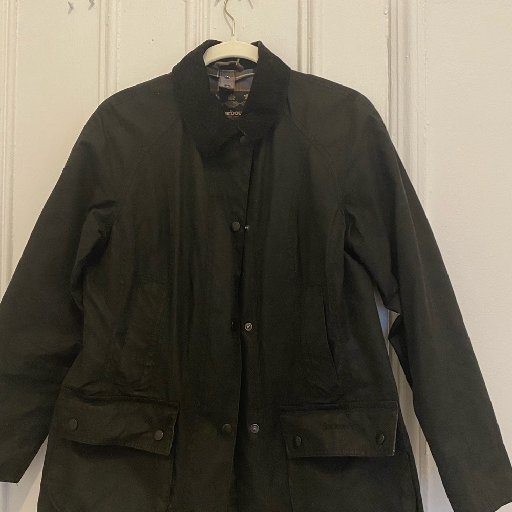 Barbour Black Waxed Jacket